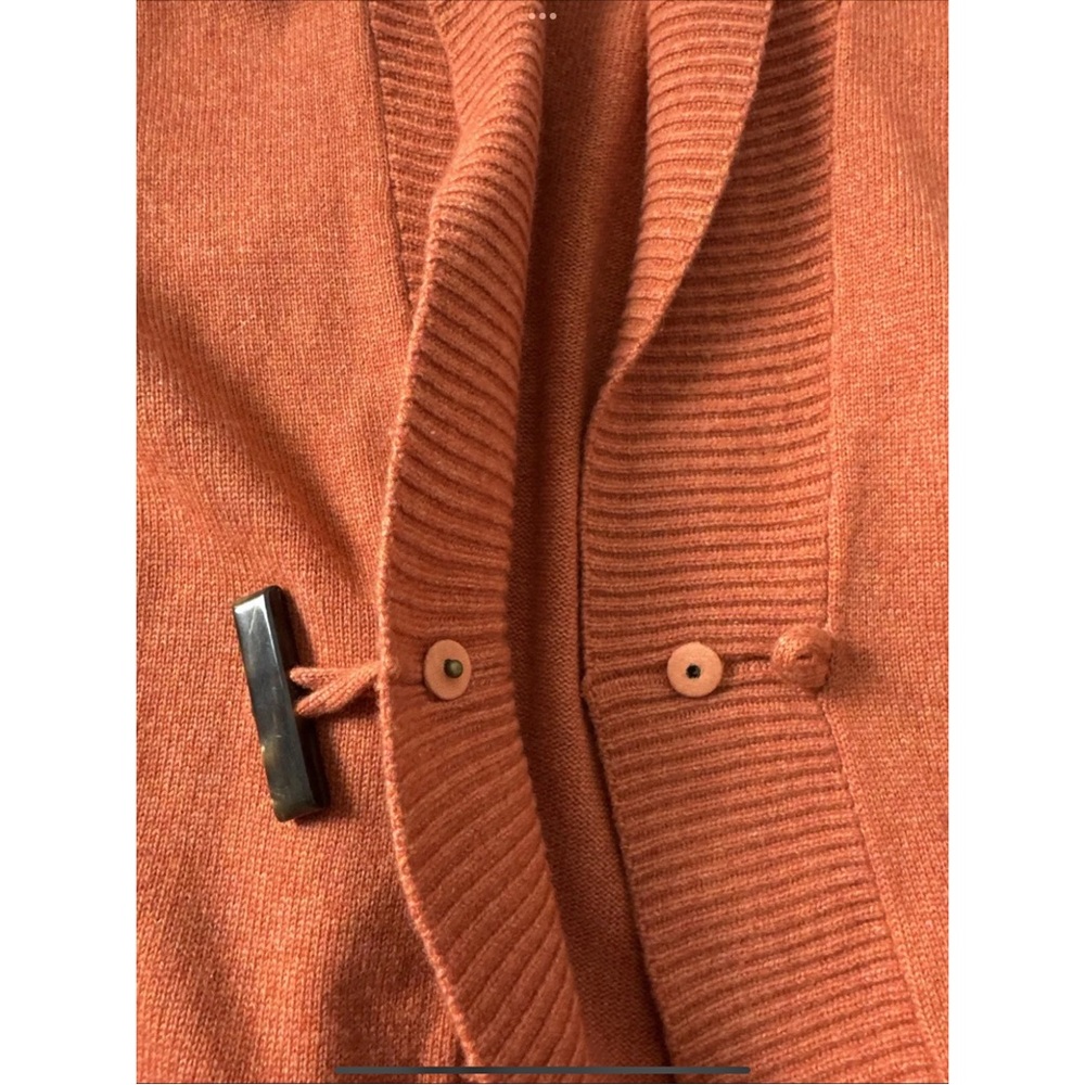 Brunello Cucinelli Rust Open Cardigan - Picture 7 of 10